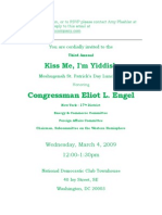 Kiss Me, I'm Yiddish: Meshugenah St. Patrick's Day Luncheon For Eliot Engel