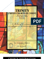 Trinity United Church of Christ Bulletin Aug 5 2007