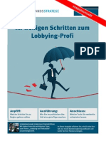 IFK Verbandsstratege Sonderausgabe Lobbying 12-2013