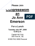 Lunch For Jo Ann Emerson