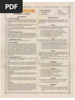 Old World Combat Reference Sheet | PDF