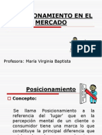 Posicionamiento Marketing