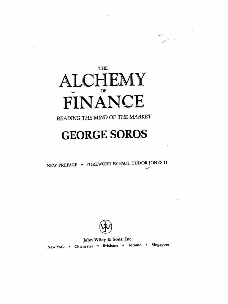 The Alchemy Of Finance En Espanol