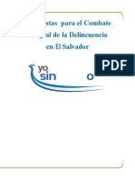 Propuestas Para El Combate de La Delincuenciacamarasal2010[1]