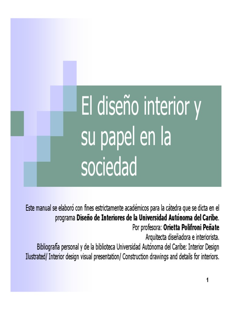 Manual de Diseño de Interiores PDF | PDF | Diseño | Color