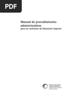 Manual de Procedimientos Administrativos - supeRIOR