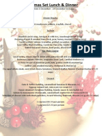 Christmas Set Menu 2014 PDF