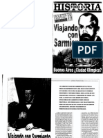 Viajando Con Sarmiento Por Javier Fernádez, Todo Es Historia #362, Septiembre de 1997