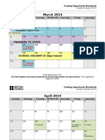 Academic Calendar Mon-Fri UPDATED 14-4-14 (1)