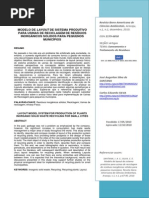 Modelo de Layout de Sistema Produtivo Para Usinas de Reciclagem de Resíduos Inorgânicos Sólidos Para Pequenos Municíp