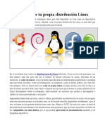 Distribucion Linux Personalizada