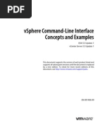 Vsphere Esxi Vcenter Server 55 Command Line Interface Concepts Examples Guide