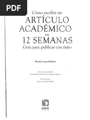 Escribir Art En 12 Semanas - 