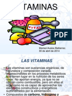 Generalidades de Vitaminas Marisol Avalos