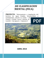 Mejora servicio agua potable alcantarillado letrinas caserío La Unión Cajamarca