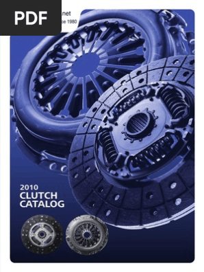 Clutch Disc Cover Aisin 2010 | PDF | Car Manufacturers Of