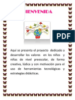 bienvenida de la weebly