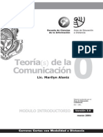 01 Teorias de La Comunicacion - Modulo 0