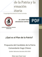 Plan de La Patria CIM Feb 2014