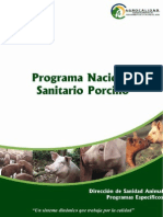 1 Programa Nacional Sanitario Porcino - AGROCALIDAD