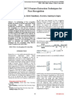 Novel Gabor – DCT Feature Extraction Techniques for Face Recognition