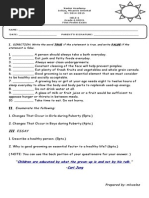 grade 6 exam guidelines 2016 pdf sentence linguistics fraction mathematics