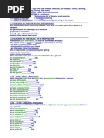 Gerunds and Infinitives