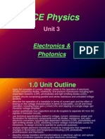 Vce Unit 3 Elec&Photonics