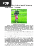 Pengaruh Perubahan Sosial Budaya Terhadap Pendidikan