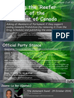 Exposing The 'Reefer Madness' of The Parliament of Canada 2of10 Benskin-Casey