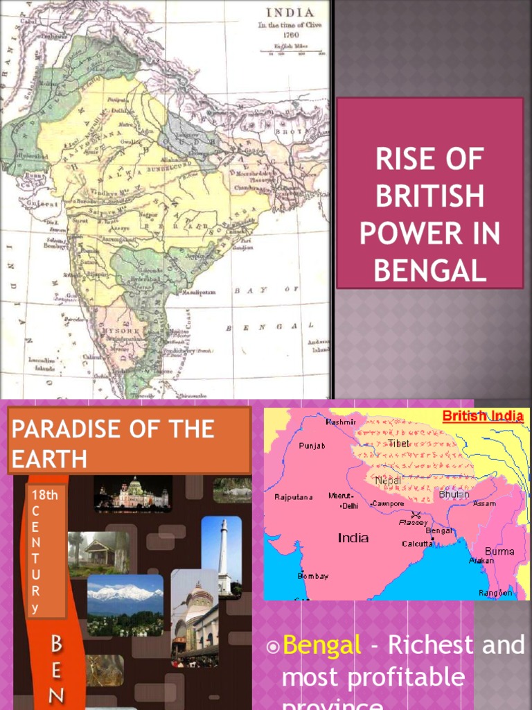 Rise of British Power in Bengal | PDF | South Asia | Armed Conflict