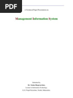 Management Information System