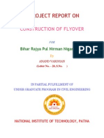 A Project Report On: Construction of Flyover