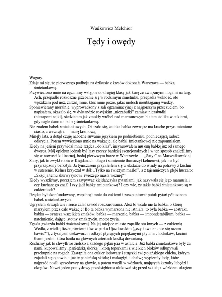 U Nas W Auschwitzu Pdf Wolne Lektury