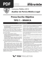 Policia Civil Auxiliar de Pericia Medica Legal Caderno 01