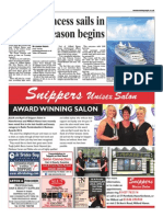 Ocean Princess Sails in As Cruise Season Begins: Snippers
