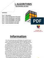 f2l Algorithms PDF