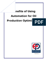Benefits Using Automation Oil Production Optimization