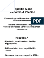 Hepatitis A and Hepatitis A Vaccine