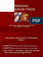 Mengenal Perguruan Tinggi