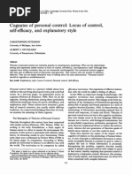 04 Peterson 1992 Cognates of Personal Control