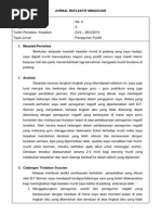 Jurnal Reflektif Mingguan 5