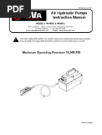 BVA PA Series Manual PA1500L PA3801L