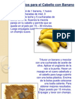 Tratamientos para El Cabello Con Banano