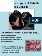 Tratamientos para El Cabello Con Cebolla - A11