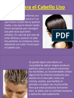 Trucos para El Cabello Liso