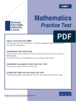 IBT Practice Test Grade 7 Maths