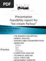 Ice Cream Parlour Feasibility