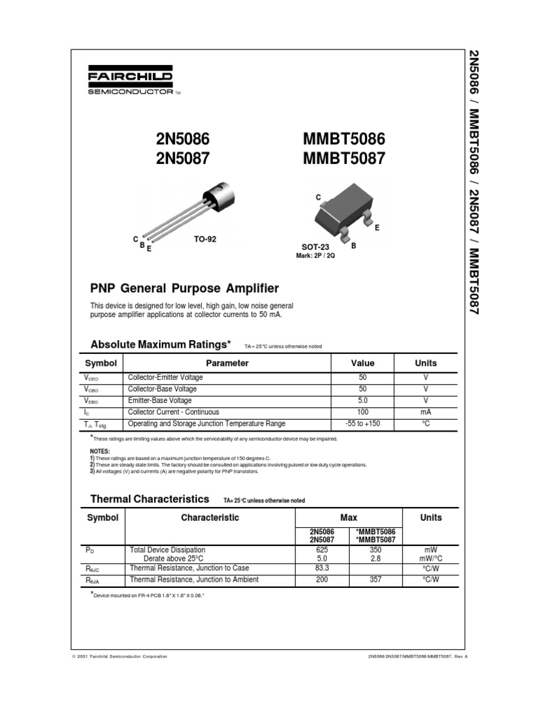 2 N 5087 | PDF