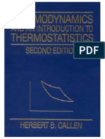 Callen, Herbert B - Thermodynamics and an Introduction to Thermostatistics 2nd Edition